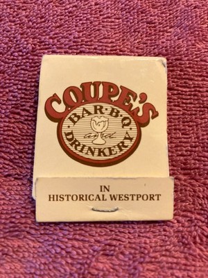 Matchbook: COUPE'S Bar-B-Q and Drinkery - Westport, Kansas City, MO - 20 Strike