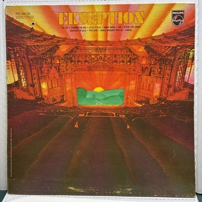 EKSEPTION (1970) Dutch Neo-Classical Progressive Rock PHILIPS PHS 600-334