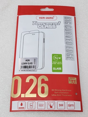 Samsung Galaxy A26 5G Tempered Glass Screen Protector - Picture 1 of 4