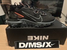 Brand New Nike React Vision - Black & Safety Orange - UK 5.5 - Same Day Dispatch