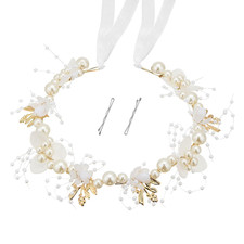 Flower Girl Hair Accessory,Princess Headpiece for Bridal Wedding,first commun...