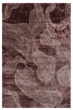 Silk Rug Wool Tufted Hand Carpet Modern Area Design Handmade Hand-Tufted with