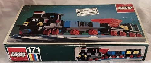 Lego Train 171 Freight Train + 3 Wagons Classic Vintage, NEW SEALED