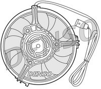 LüFter MotorküHlung Denso DER02001 FüR 4B2 3B3 3B6 Skoda Vw Passat C5 4D8 Audi 1