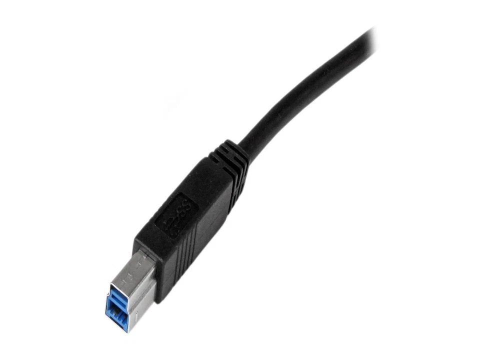 StarTech USB3CAB2M 6.56 ft 2m Certified SuperSpeed USB 3.0 A to B Cable M-M - Image 2 of 4