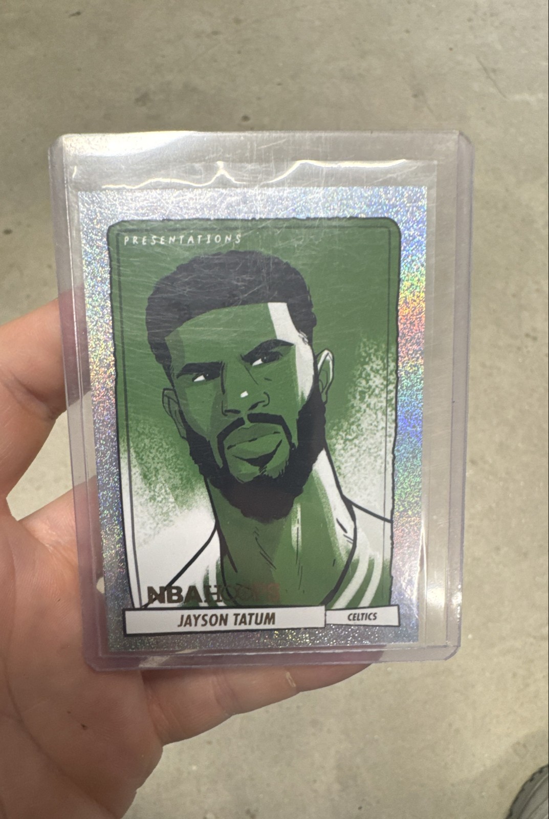 2023-24 Panini NBA Hoops - Presentations Jayson Tatum #4