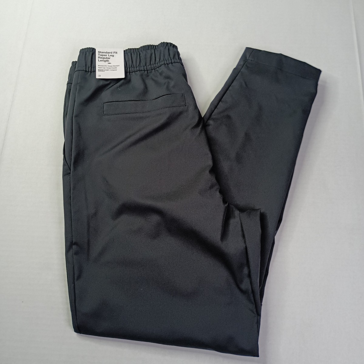 Nike Club Woven Black Tapered Leg Pants DX0623-010 Men's Size S