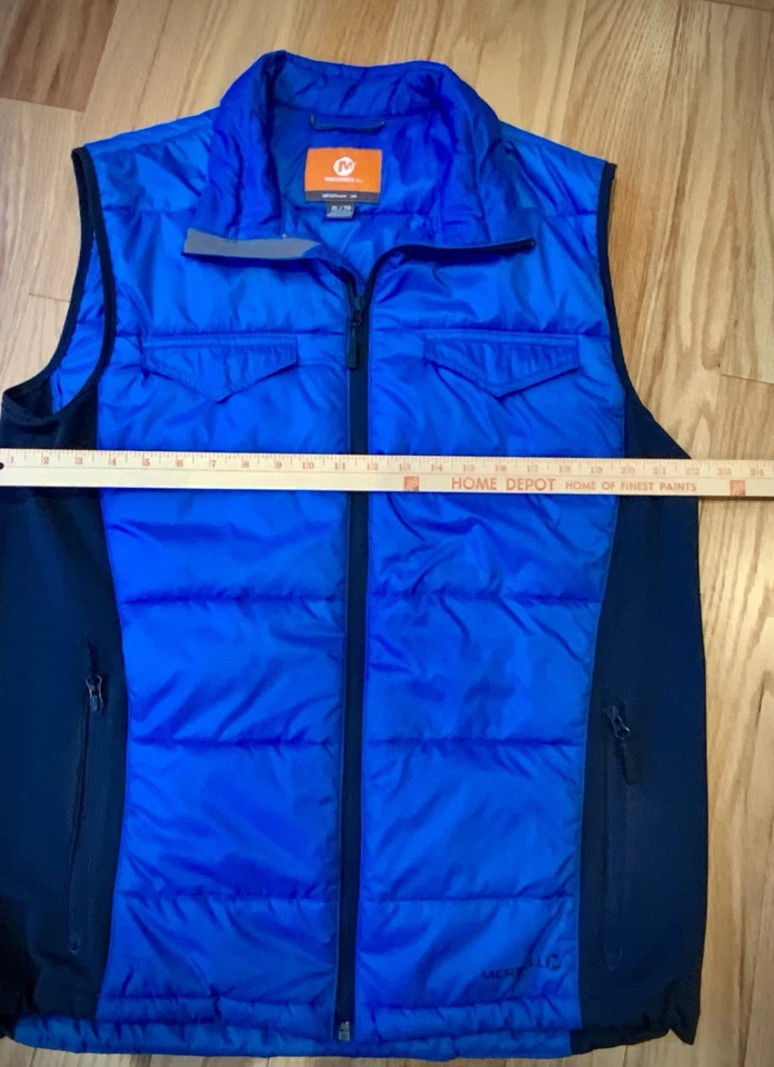 Merrill Insulated Vest Men’s XL Cobalt Blue - Image 3 of 4