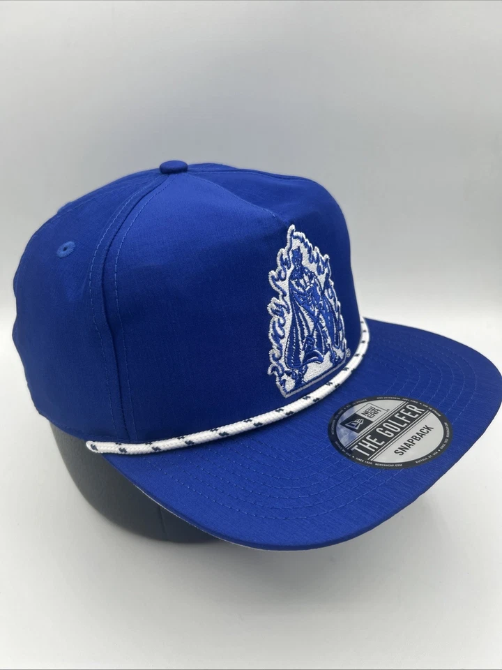 Duke Blue Devils Hat NEra 9FIFTY "Team Roper" Poly Blend Snapback Cap H121 - Image 3 of 4