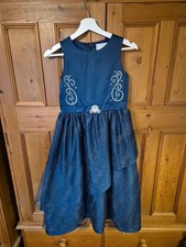 Disney Store Cinderella Premium Kleid 9-10 Jahre Glitzer Prinzessin Kleid