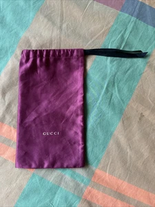 Gucci Sac à Cordon en Soie pour Bijoux Sous Vêtements Petits Articles Original