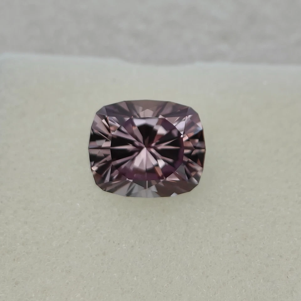 Precision Cut - 8.05 Ct Lab Alexandrite, 10x12 MM Cushion Cut Alexandrite - Image 3 of 4