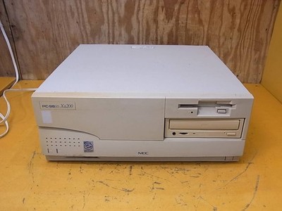 NEC PC-9821Xa200 W30R Windows 98SE CF Card Model Tested | eBay