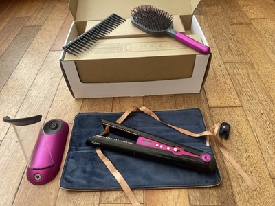 Dyson Corrale Gift Edition Schwarz / Fuschia Haarglätter Top Zustand
