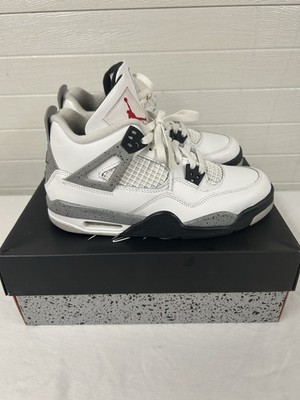 Air Jordan (GS) 4 Retro ''WHITE CEMENT'' 2025 - Size 7Y - ib4171 100 (1852-46)