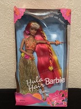 Vintage 1996 Mattel Hula Hair Barbie Doll 17047