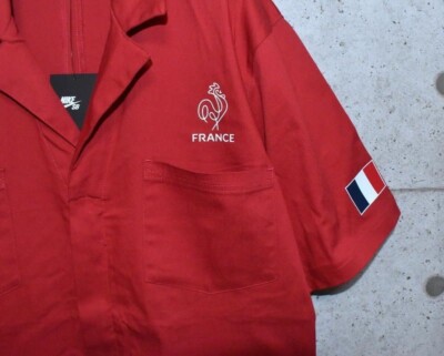 NIKE SB x Parra Olimpics France Skate Coveralls Red DM7701-636