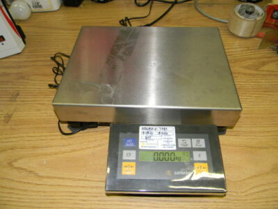 Sartorius EB6DCE-L Economy Industrial Scale capacity 6KG, 2 G Res, Cal Due 8/11