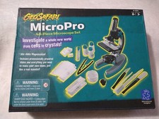 Kids GeoSafari MicroPro Microscope With Light Mirror Set