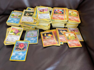 Pokemon 500 Card Bulk Lot Common Uncommon Mixed Sets And New Cards