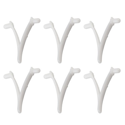 De 6PCS Pool Supply V Clip Für Pool Spa Bürste Laubrechen
