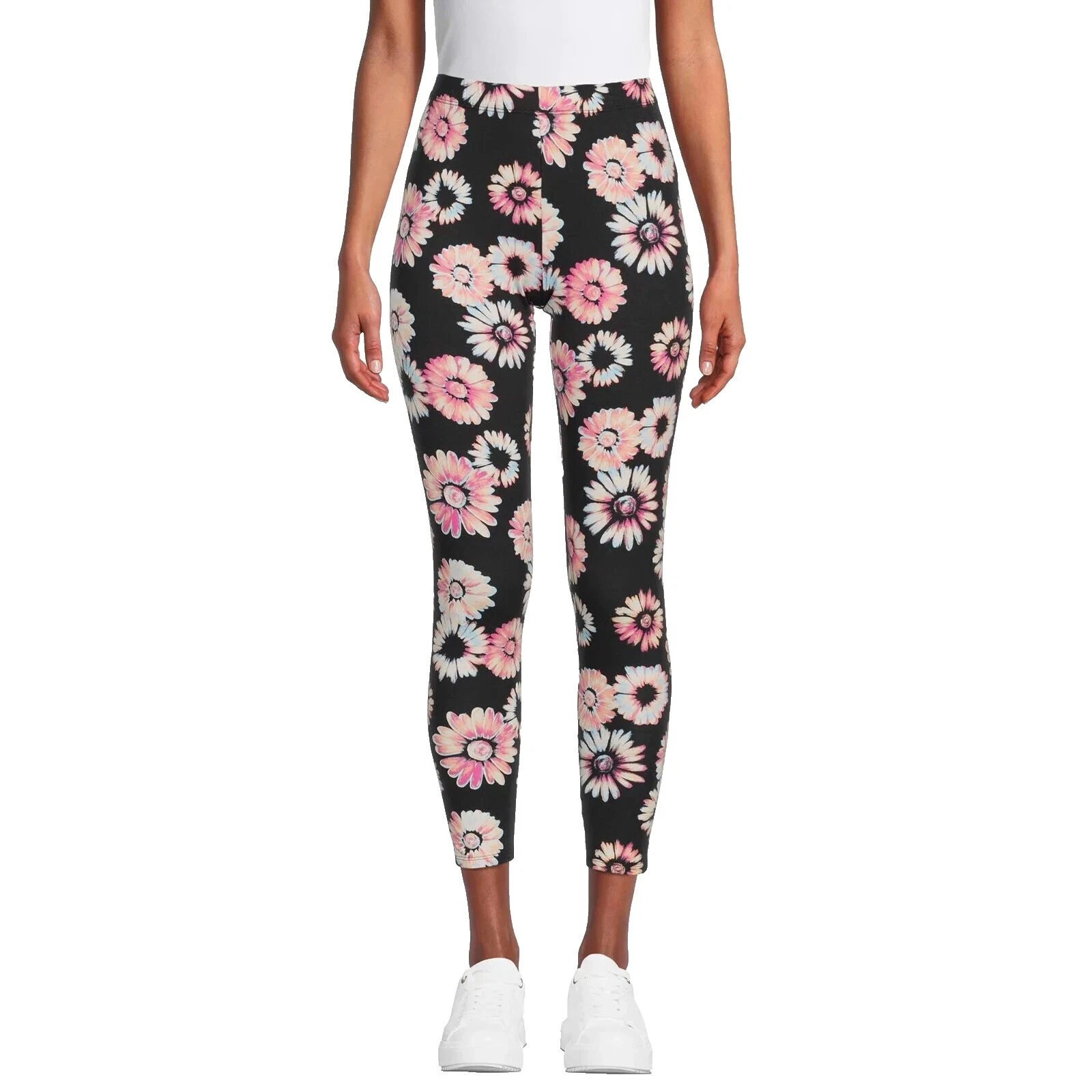 Size XL Floral Leggings for Women