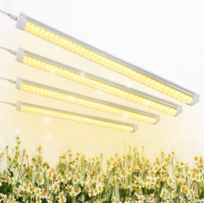 48inch T8 LED Grow Light with Timer Full Spectrum 40W Indoor Plant ...