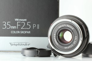 Unused In Box Voigtlander Color Skopar 35mm F 2 5 P Ii Vm Leica M From Japan Ebay