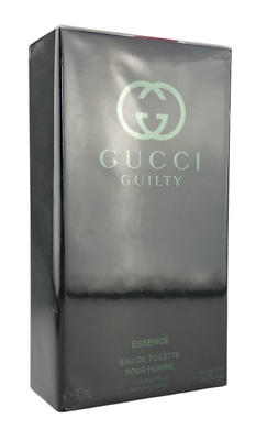 (129,99EUR/100ML) GUCCI - GUILTY ESSENCE POUR HOMME 90ML EAU DE TOILETTE NEU OVP