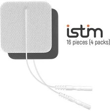 iStim 16 premium Soft 2"x2" Tens Electrodes Electrode pads for EMS Japanese Gel