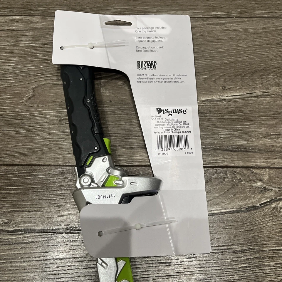 Genji Sword Costume Accessory Adult Overwatch Halloween - Image 3 of 3