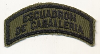 Panama Defense Forces patch tab Escuadron de Caballeria cavalry troop
