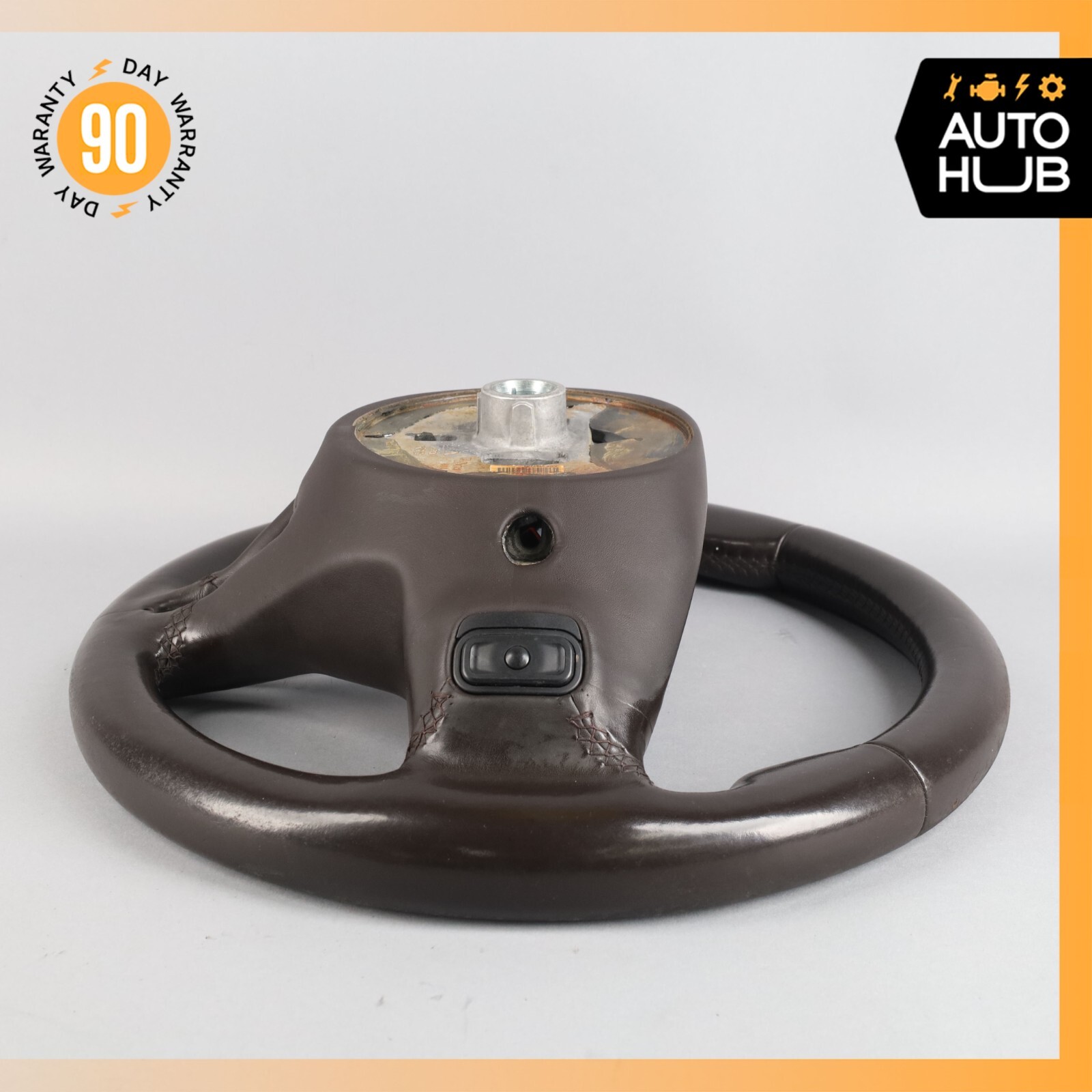 14-20 Maserati Quattroporte M156 S Q4 Ghibli M157 Steering Wheel Brown OEM