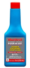 BLUE DEVIL POUR-N-GO POWER STEERING STOP LEAK (8 oz) - NEW SEALED