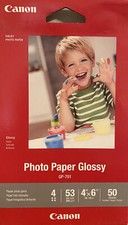 Canon Glossy Photo Paper 4x6 50 Count