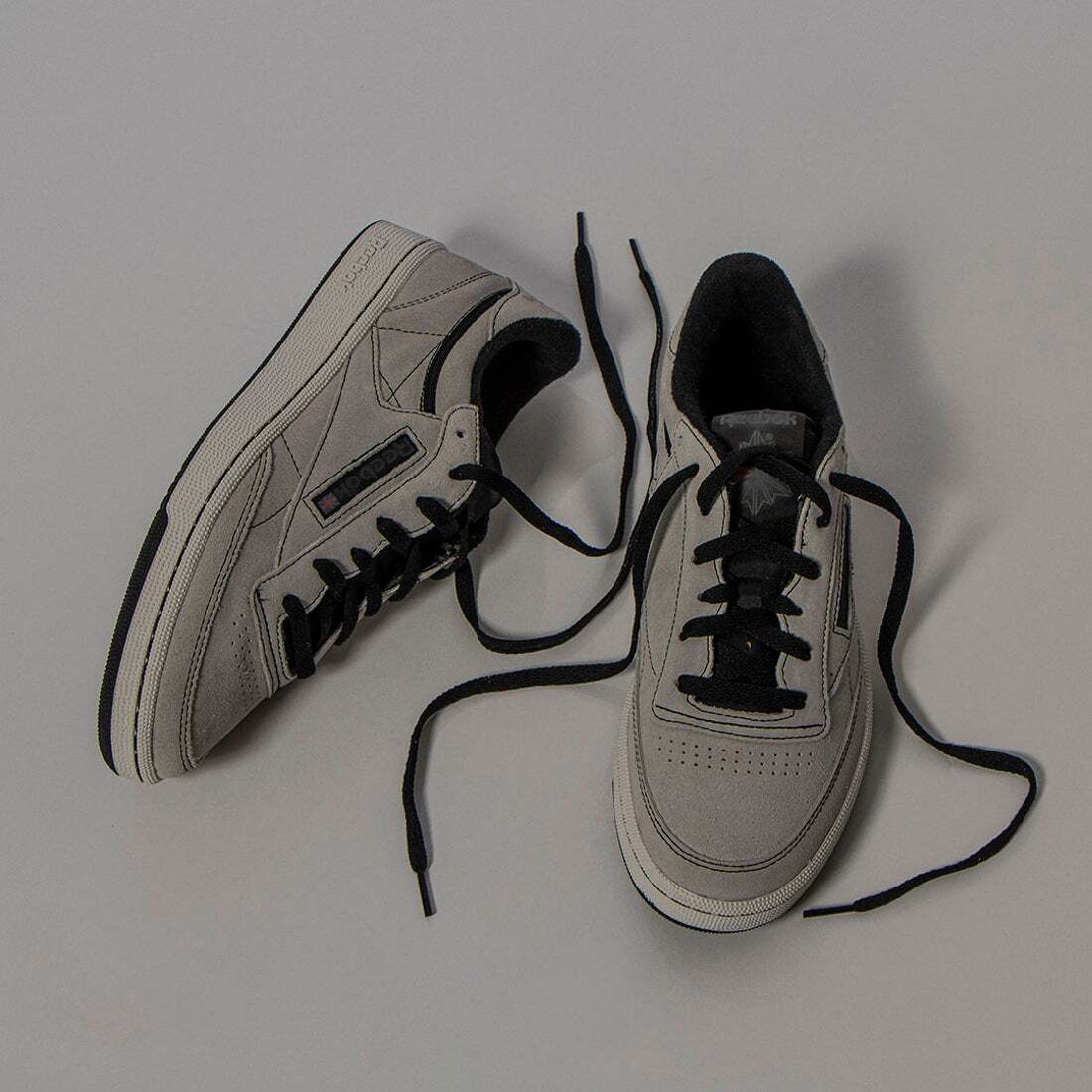 Reebok Club C 85 Vintage Color Pure Grey 100074160 Sneaker with 