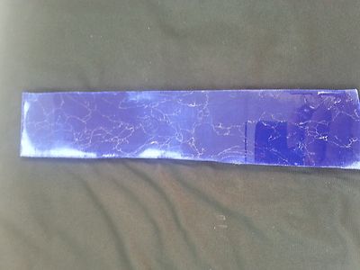 1 Reconstituted Lapis Gemstone for knife handle / pool cue inlays 