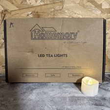 Homemory 24-Pack Flameless LED Tea Lights Candles Battery Operated