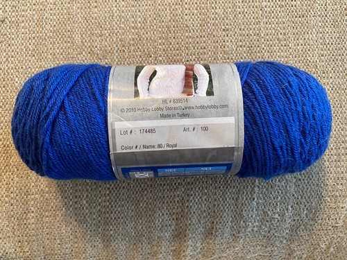 Neu Ich liebe dieses Garn! Garn ROYAL #80 100 % Acryl 7 Unzen 355 yds NEU - Bild 4 von 4