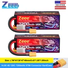 2xZeee 4S 7200mAh LiPo Battery 120C XT90 for X-Maxx Kraton Outcast 8S 1/5 RC Car