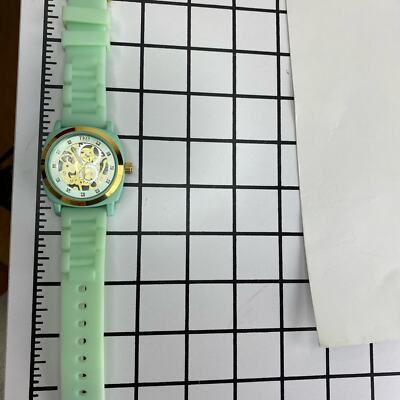 TKO Orlogi Mint skeleton watch Rubber New Battery | eBay display picture 2