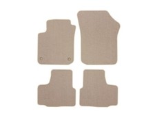 Velours Fußmatten für Skoda Citigo Bj. 2011 - 2019 Passform Automatten STD BEIGE