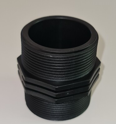 Intex Pool Schlauch Adapter Verlängerung 38mm mit 2'' 2 Zoll  Verbinder