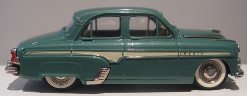 Lansdowne Models 1:43 LDM 2 Met Green 1957 Vauxhall Cresta E Series - Picture 7 of 13