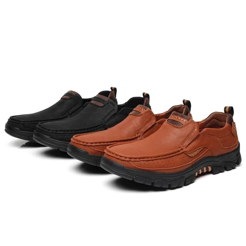 Herren Halbschuhe Freizeitschuhe Wasserdicht Outdoor Slipper Sneaker Wasserdicht Schwarz - Bild 5 von 18