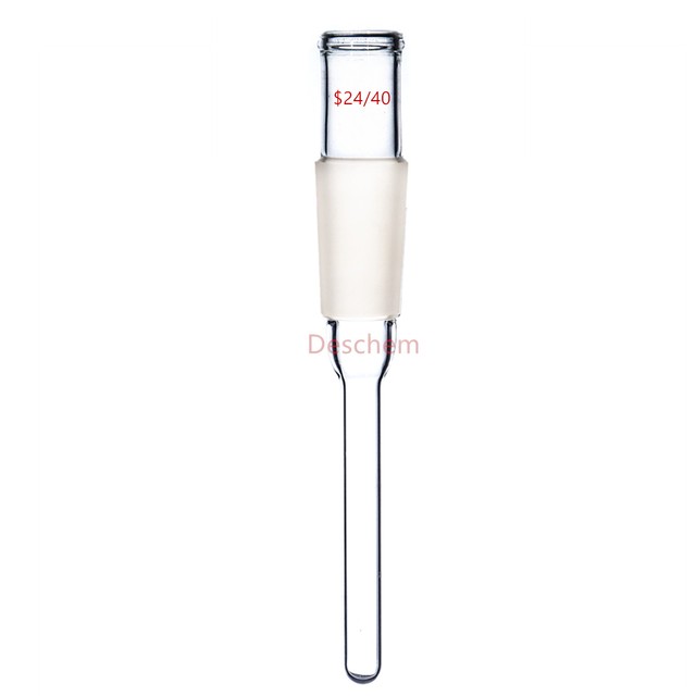 24/40,Glass Thermometer Adapter,100mm Stem Tube,La Chemistry Glassware