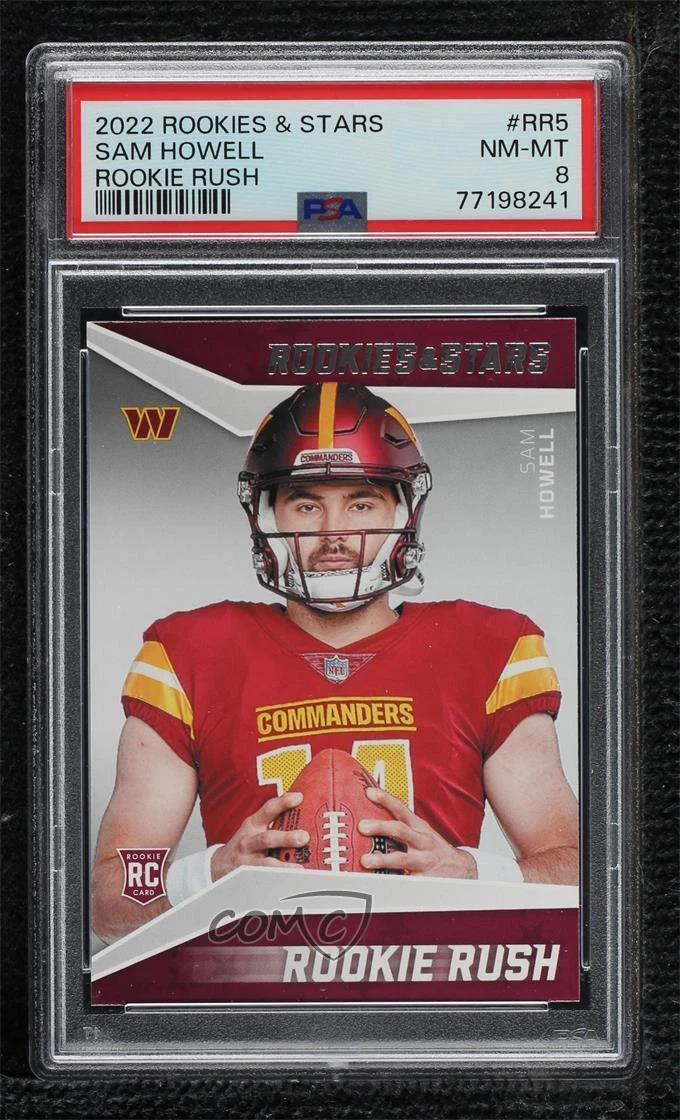 Sam Howell Panini Rookies & Stars Rookie Rush #RR5 Base