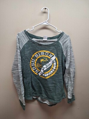 NDSU Bison North Dakota State Women's Long Sleeve Shirt L 12/14