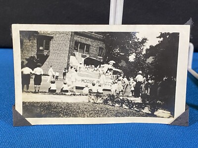 Float in Parade Madison WI Decoration Day Antique 1921 Photo Lt#10