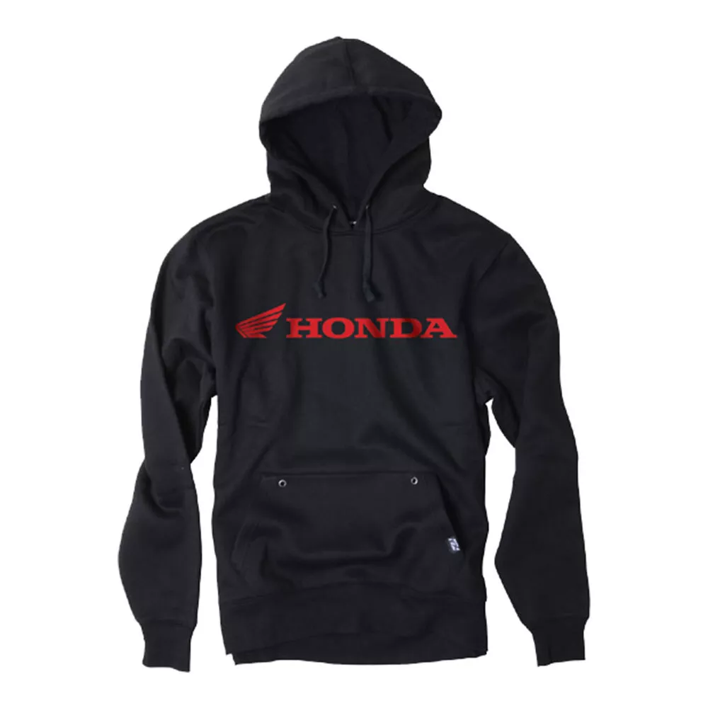 HONDA WING HORIZONTAL LOGO MEN S PULLOVER HOODIE BLACK XXL eBay